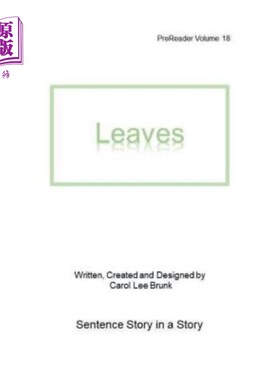 海外直订Leaves: PreReader 18 叶：预读卡器18