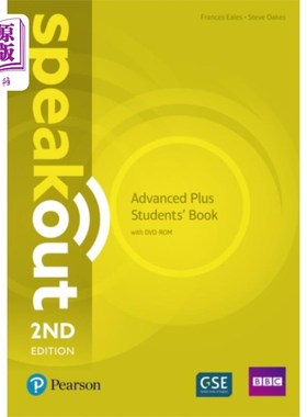 海外直订Speakout Advanced Plus 2nd Edition Students' Boo... Speakout高级加第二版学生书与DVD-ROM和MyEnglishLab包