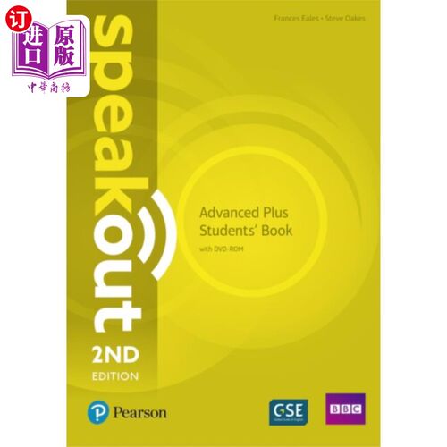 海外直订Speakout Advanced Plus 2nd Edition Students' Boo... Speakout高级加第二版学生书与DVD-ROM和MyEnglishLab包