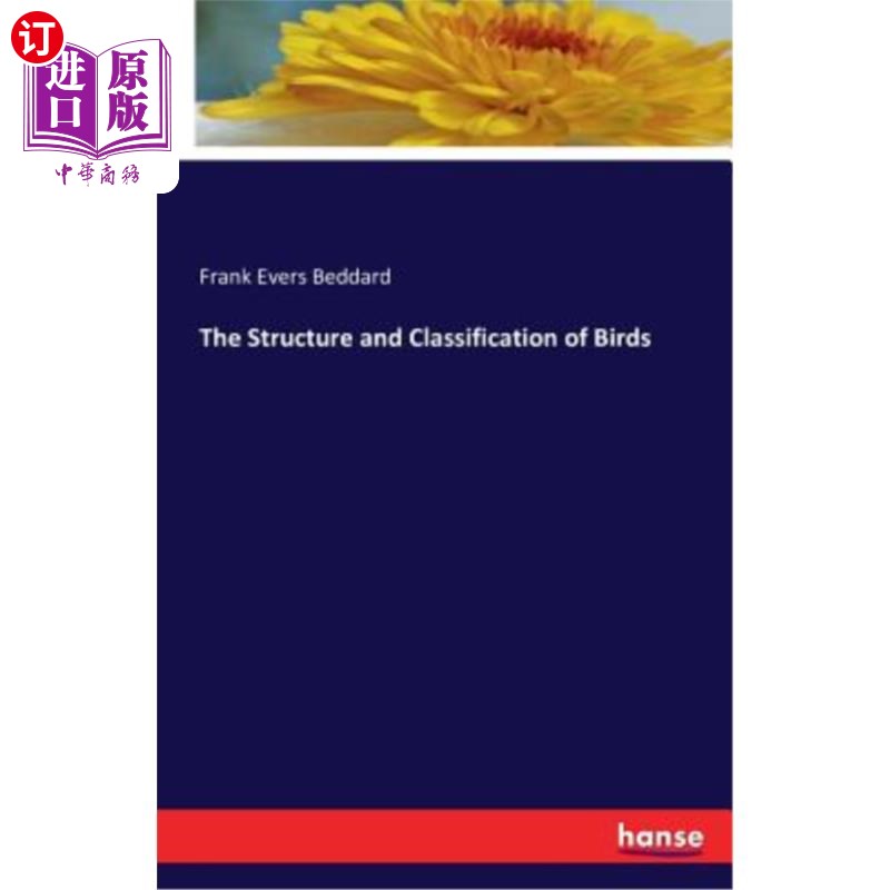 海外直订The Structure and Classification of Birds 鸟类的结构和分类