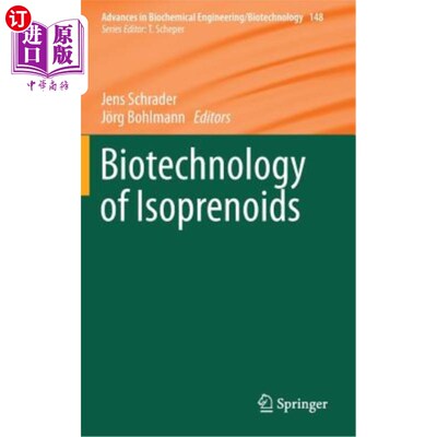 海外直订Biotechnology of Isoprenoids 类异戊二烯的生物技术
