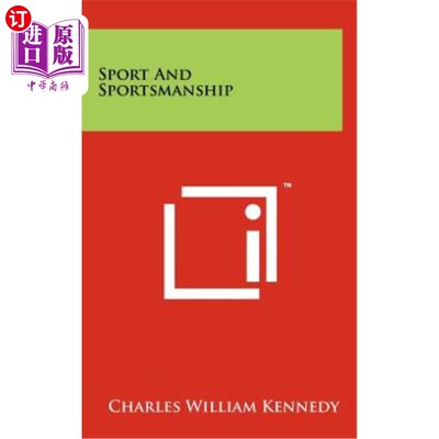 海外直订Sport and Sportsmanship 体育与体育精神