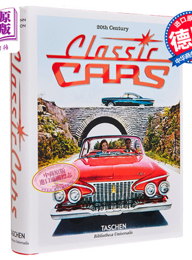20th Century Classic Cars 进口艺术 二十世纪老爷车 汽车广告100年 Taschen【中商原版】