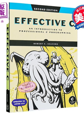 预售 高效C语言 第二版 专业C语言编程入门 英文原版 Effective C Introduction to C Program Robert Seacord【中商原版】