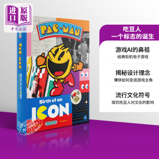 英文原版 Birth 吃豆人 诞生 TERPSTRA 现货 ARJAN Pac 一个标志 Man 中商原版 Icon