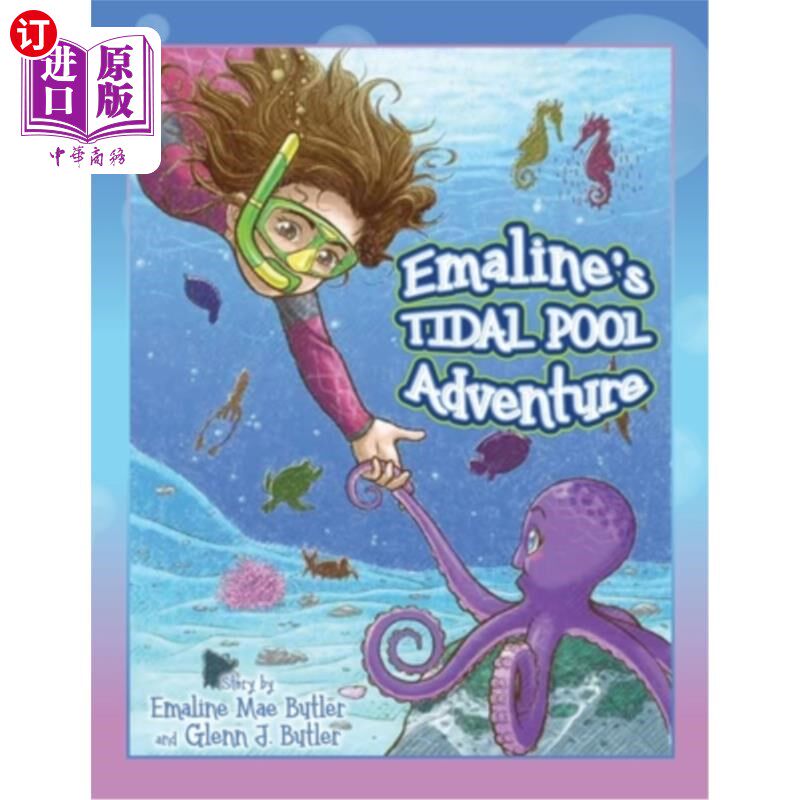 海外直订Emaline's Tidal Pool Adventure 埃玛琳的潮汐池冒险