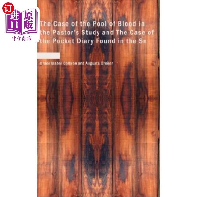 【中商海外直订】The Case of the Pool of Blood in the Pastor's St...|msdalam kategori buku/Magazine/akhbar, Buku yang diimport (termasuk Hong Kong dan Taiwan), Kesusasteraan buku asal - dari Buy2taobao.com untuk memberikan perkhidmatan ejen Taobao profesional membeli