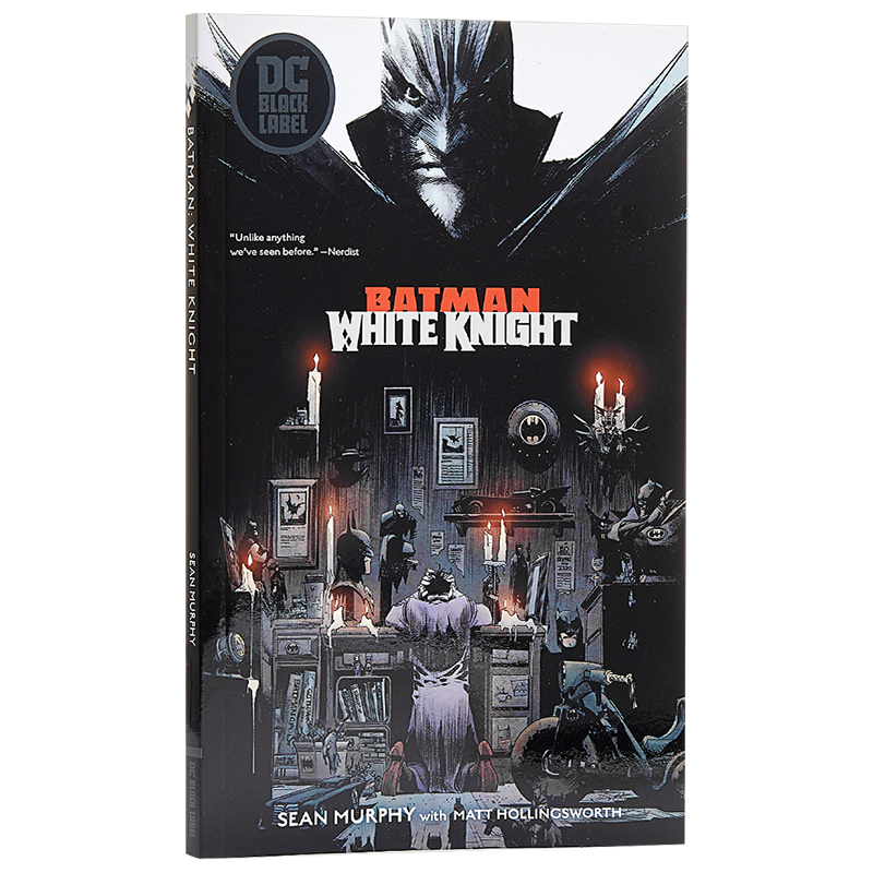 【中商原版】DC黑标系列：蝙蝠侠：白骑士 英文原版 动漫漫画小说 Batman: White Knight Sean Murphy