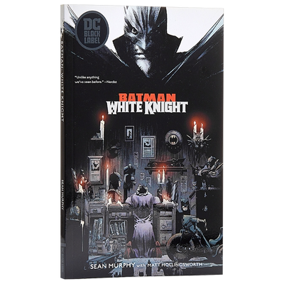 【中商原版】DC黑标系列：蝙蝠侠：白骑士 英文原版 动漫漫画小说 Batman: White Knight Sean Murphy