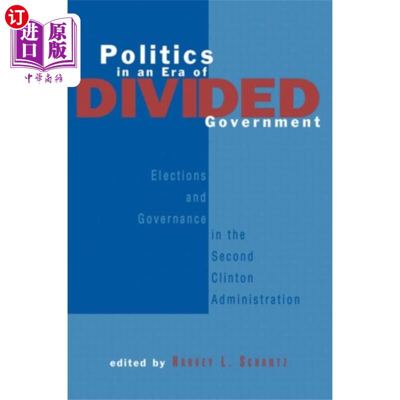 海外直订Politics in an Era of Divided Government 分裂政府时代的政治