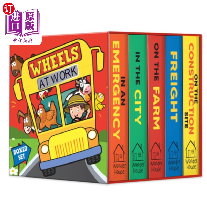 海外直订Wheels at Work (Boxed Set) 车轮在工作（盒装）