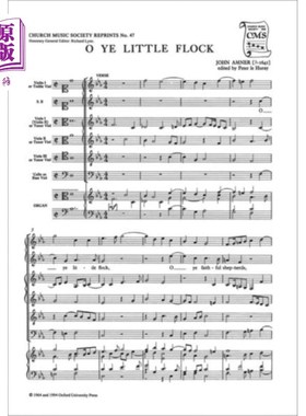 海外直订O ye little flock 哦，你们这群小羊