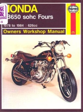 海外直订Honda Cb650 Sohc Fours: 1978 to 1984 本田Cb650 Sohc Fours：1978年至1984年