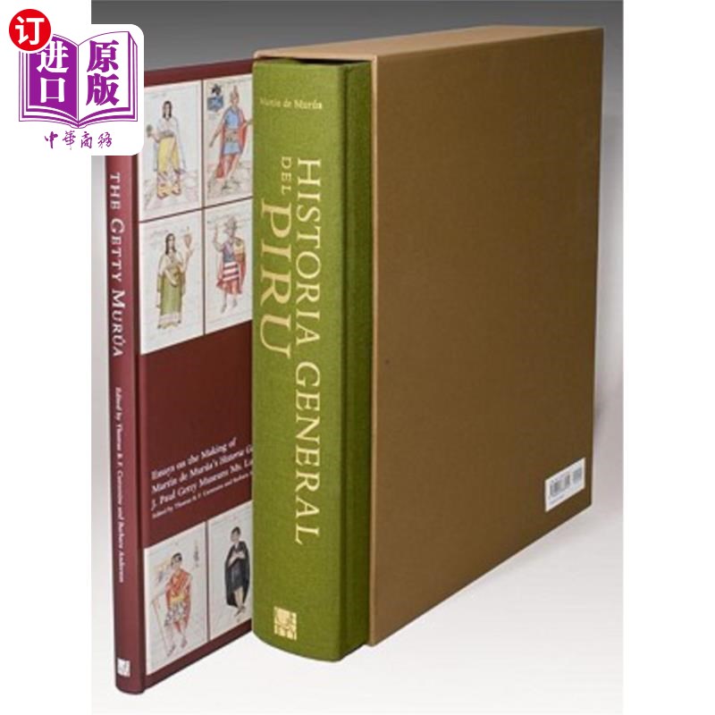 海外直订Historia General del Piru and the Getty Murua: Facsimile of J. Paul Getty Museum 历史学家德尔·皮鲁将军和盖