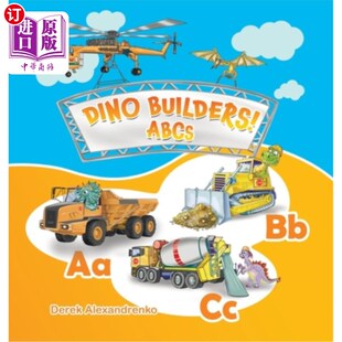 恐龙建设者 ABCs 海外直订Dino Builders