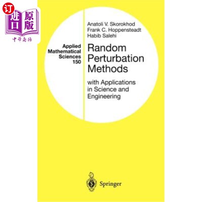 海外直订医药图书Random Perturbation Methods with Applications in Science and Engineering 随机摄动法及其在科学和工程