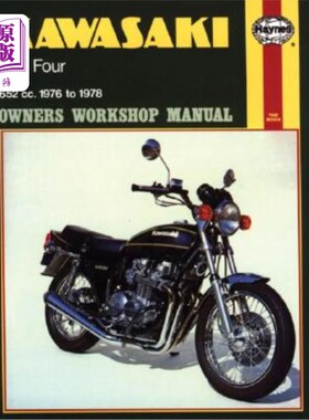 海外直订Kawasaki Kz650 Four Owners Workshop Manual, No. M373: '76-'78 川崎Kz650四车主车间手册，编号M373:'76-'78