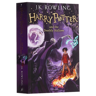 哈利波特7 哈利波特与死亡圣器 英文原版 Harry Potter Deathly Hallow 罗琳 J K Rowling 哈利波特与魔法石续集