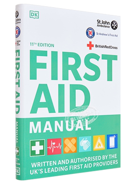 DK急救手册第11版 First Aid Manual 11th Edition 英文原版 英国红十字会 Voluntary Aid Societies【中商原版】