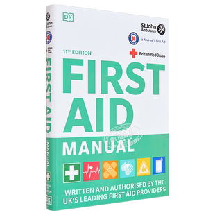 DK急救手册第11版 First Aid Manual 11th Edition 英文原版 英国红十字会 Voluntary Aid Societies【中商原版】