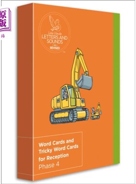 海外直订Word Cards and Tricky Word Cards for Reception