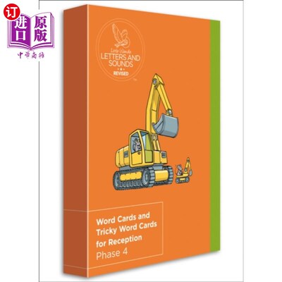 海外直订Word Cards and Tricky Word Cards for Reception