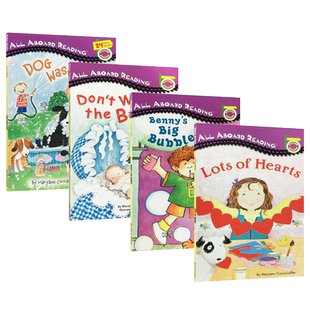 【中商原版】汪培珽初级阶段故事绘本4册 英文原版 All Aboard Reading(Picture Reader) 低幼亲子绘本 2-5岁