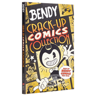 Bendy Crack Up Comics Collection 英文原版 Bendy复古漫画集 班迪与油印机 Vannotes【中商原版】