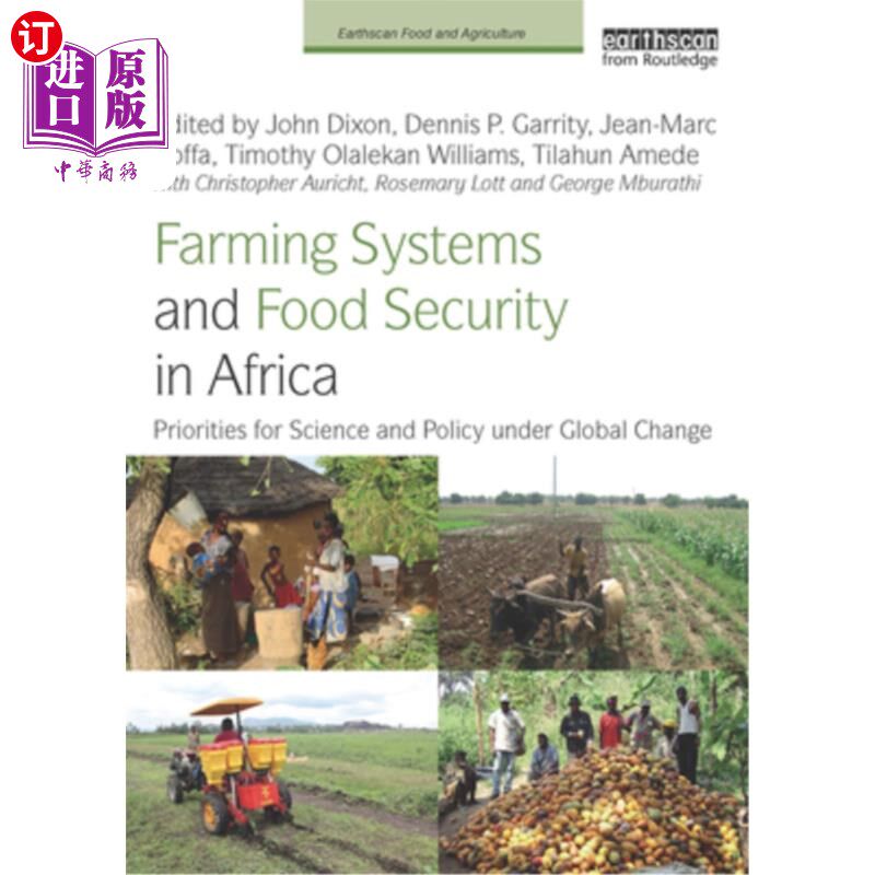 海外直订Farming Systems and Food Security in Africa: Priorities for Science and Policy U 非洲的农业系统和粮食安全: