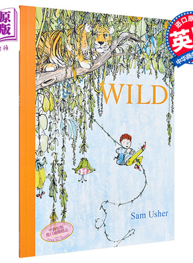 现货 Sam usher WILD 荒野 英文原版 进口图书 儿童故事绘本 自然世界动物 亲子共读童书 亲情主题图画书【中商原版】