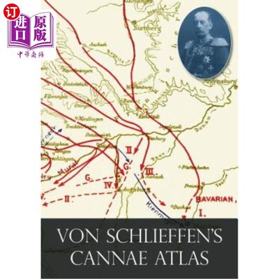 海外直订Von Schlieffen's Cannae Atlas 吉里芬的坎纳地图