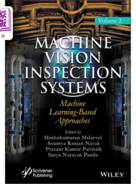 海外直订Machine Vision Inspection Systems, Machine Learning-Based Approaches 机器视觉检测系统，基于机器学习的方法