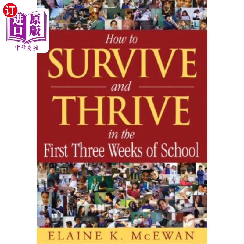 海外直订How to Survive and Thrive in the First Three Weeks of School 如何在学校的前三周生存和发展