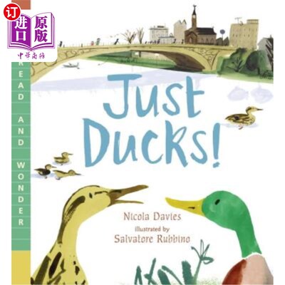 海外直订Just Ducks! 只是鸭子！