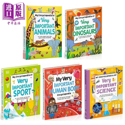 DK重点小百科5册英文原版
