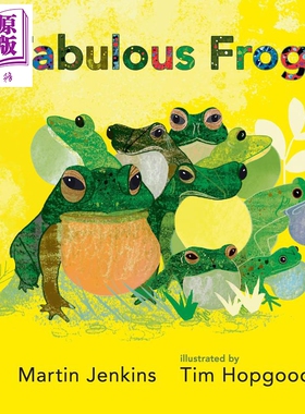 现货 Fabulous Frogs 神话般的青蛙 Tim Hopgood 英文原版 进口图书 动物科普图画书 儿童知识绘本 6岁以上【中商原版】