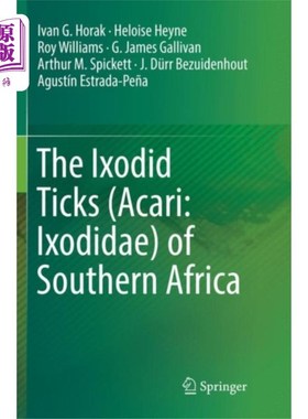 海外直订Ixodid Ticks (Acari: Ixodidae) of Southern Africa 非洲南部的硬蜱（蜱螨亚纲：硬蜱科）