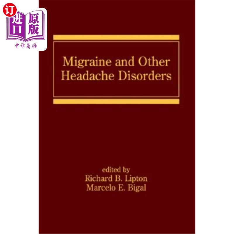 海外直订医药图书Migraine and Other Headache Disorders偏头痛和其他头痛疾病