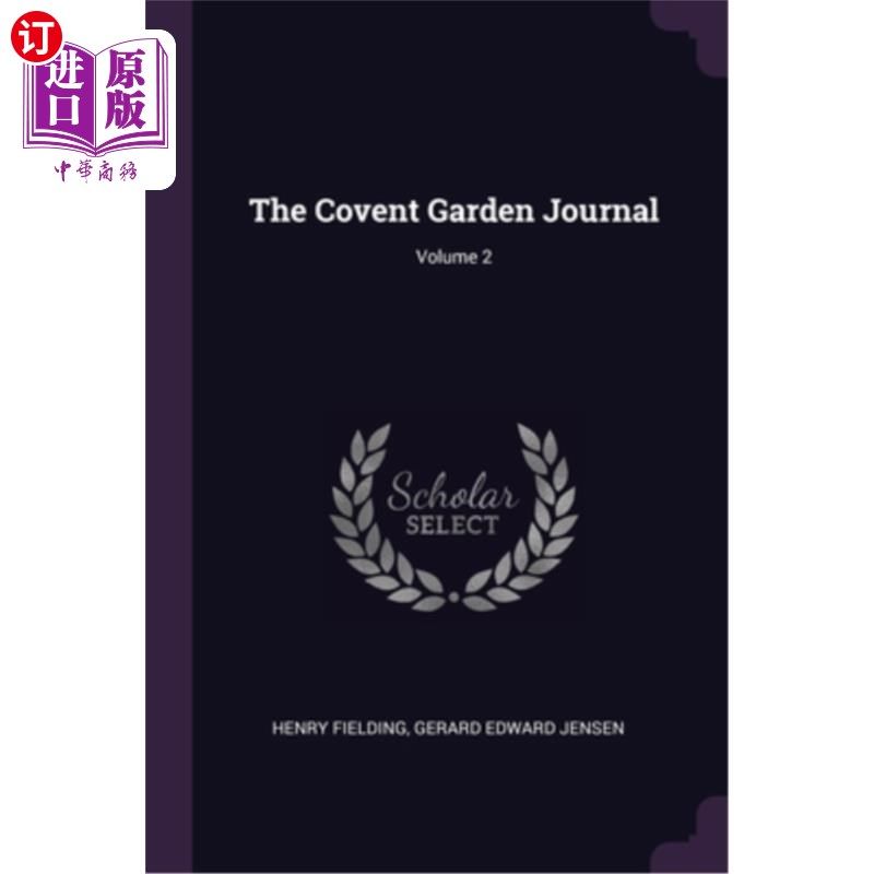 海外直订The Covent Garden Journal; Volume 2 《科文特花园杂志》;卷2