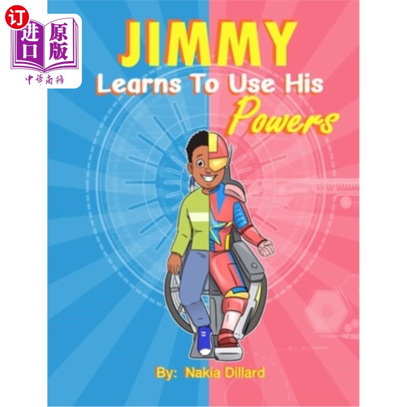 海外直订Jimmy Learns to Use His Super Powers 吉米学会使用他的超能力