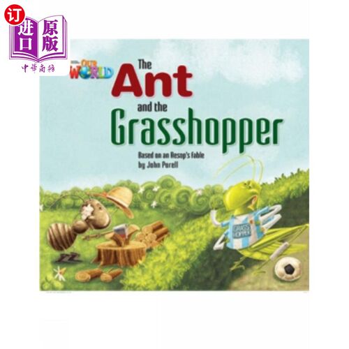 海外直订Our World Readers: The Ant and the Grasshopper 我们的世界读者：蚂蚁和蚱蜢