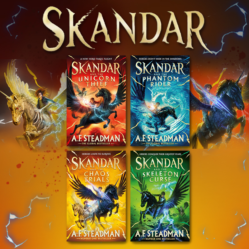 斯坎达系列 全球畅销奇幻巨作 Skandar by A F Steadman 英文原版 继哈利波特后的奇幻青少年魔法小说 流行小说 斯堪达 中商原版