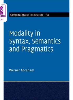 海外直订Modality in Syntax, Semantics and Pragmatics 语义学与语用学中的情态