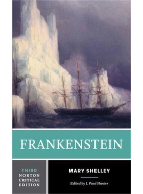 弗兰肯斯坦 诺顿文学解读系列 Norton Critical Editions Frankenstein 英文原版 Mary Shelley 经典 大师【中商原版】