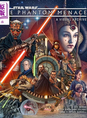 预售 星球大战 幽灵威胁 视觉档案 Star Wars The Phantom Menace 英文原版 Adrienne Procaccini【中商原版】