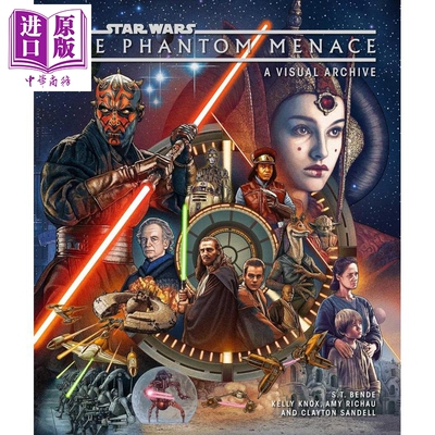 预售 星球大战 幽灵威胁 视觉档案 Star Wars The Phantom Menace 英文原版 Adrienne Procaccini【中商原版】