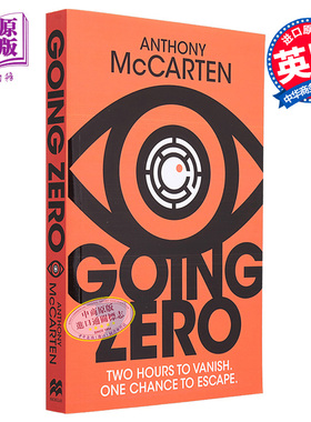 现货 归零 Going Zero 英文原版 Anthony McCarten 奥斯卡提名编剧 经典奇幻推理惊悚小说【中商原版】