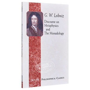 形而上学和单子论 英文原版 Discourse on Metaphysics Leibniz【中商原版】
