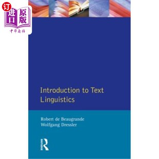 Linguistics Text 文本语言学概论 海外直订Introduction