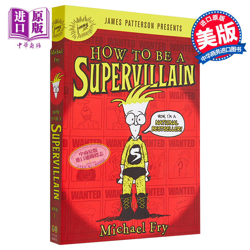 【中商原版】怎样成为一个大坏蛋 英文原版 How to Be a Supervillain Michael Fry 幽默漫画
